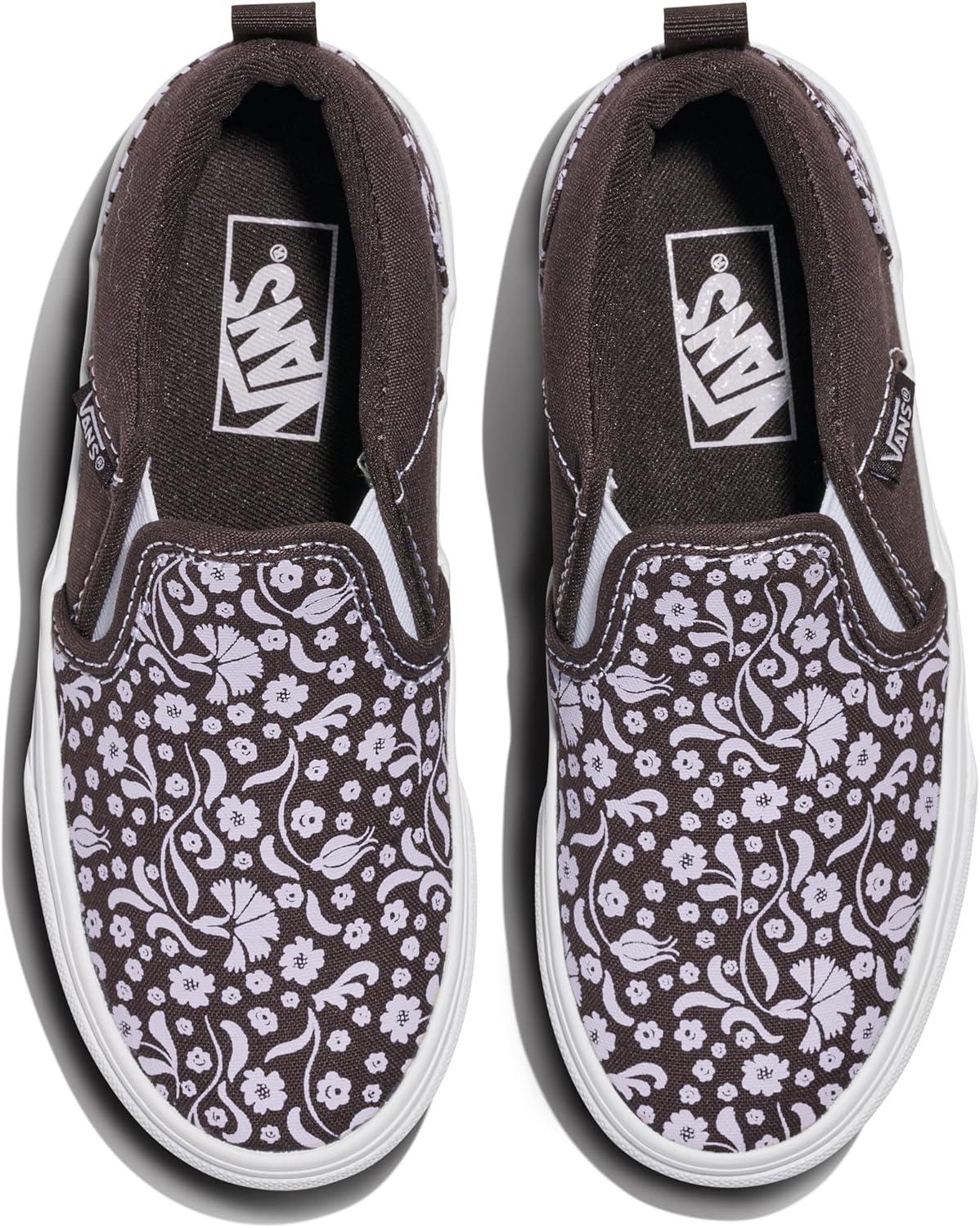 imageVans Girls Asher Slipon ShoeGreek Floral After Dark
