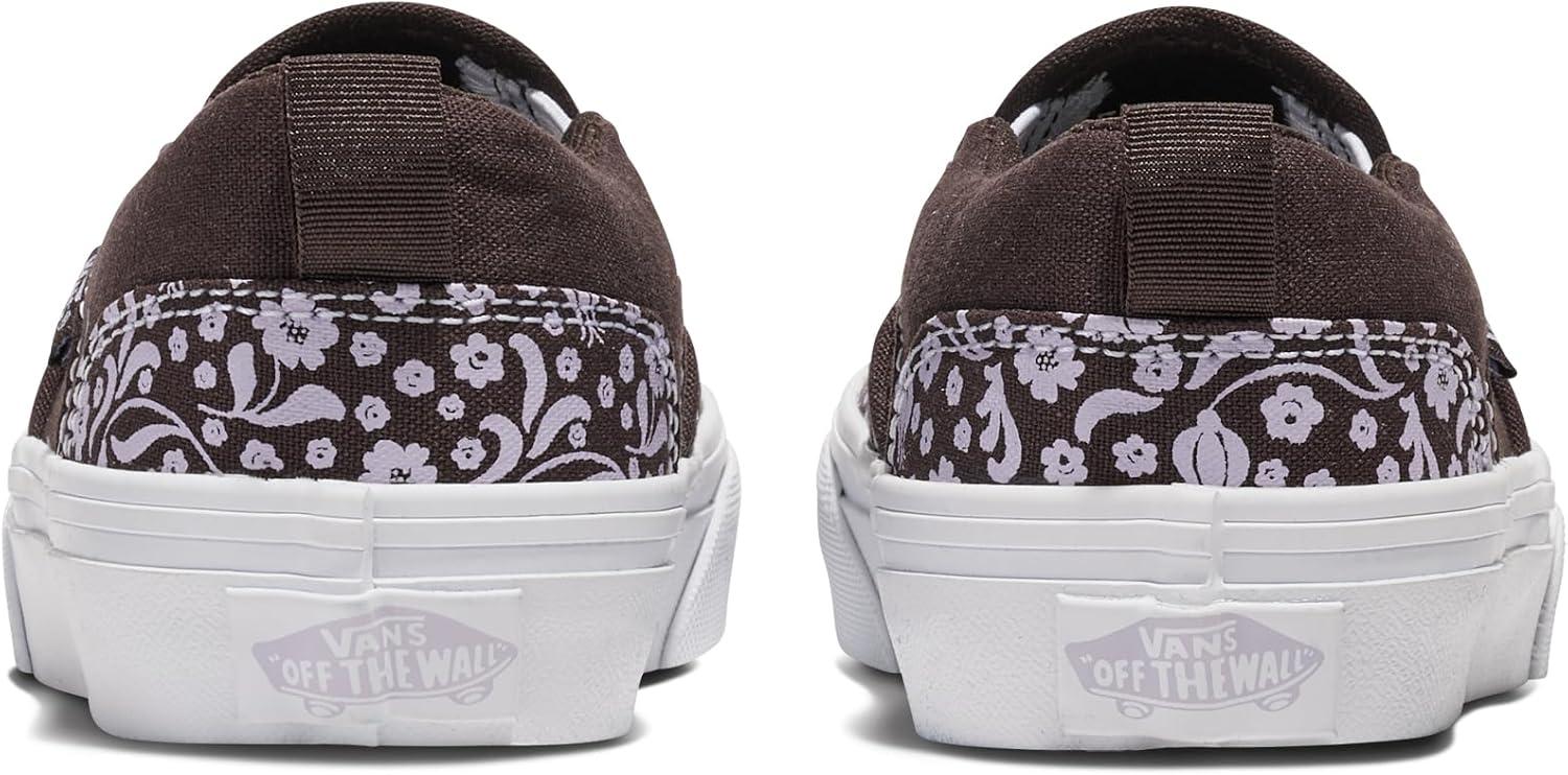 imageVans Girls Asher Slipon ShoeGreek Floral After Dark