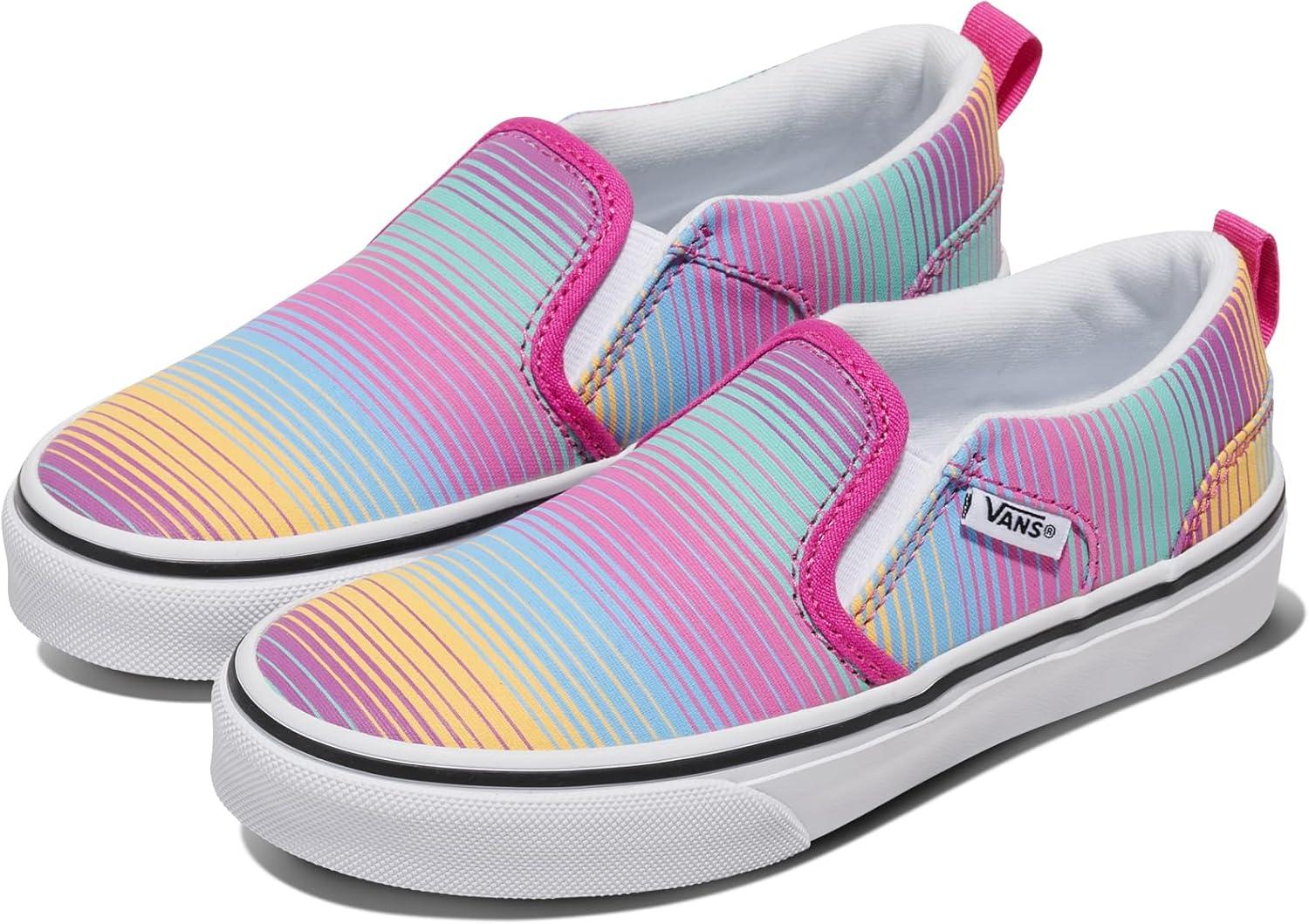 imageVans Girls Asher Slipon ShoeRainbow Multi