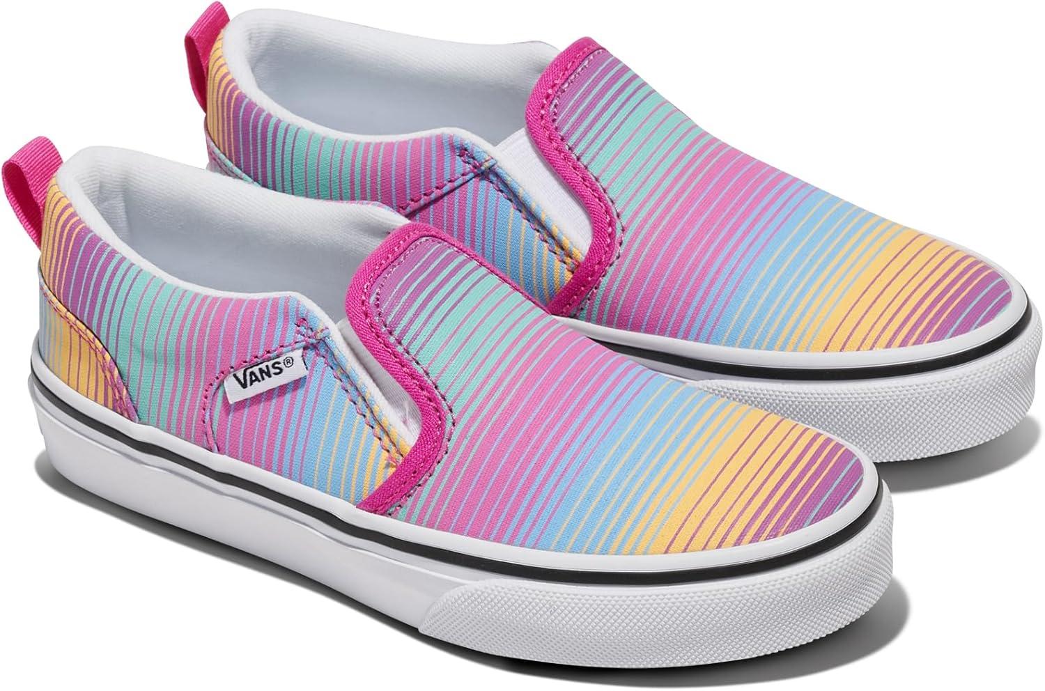 imageVans Girls Asher Slipon ShoeRainbow Multi