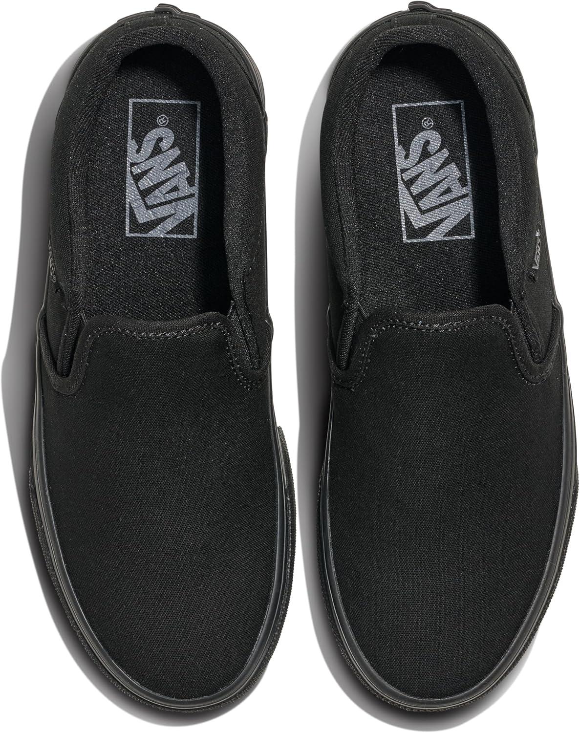 imageVans Kids Asher Low Top ShoeCanvas BlackBlack