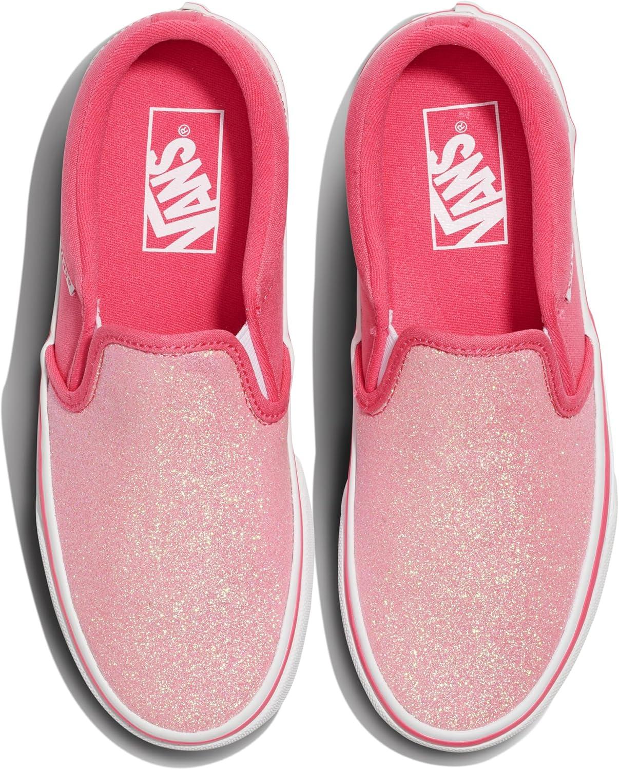 imageVans Kids Asher Low Top ShoeGlitter Candied Pink