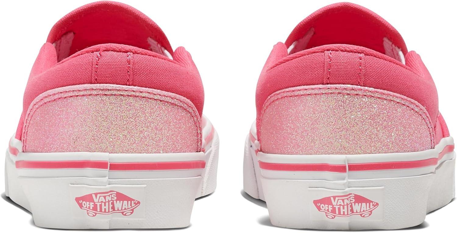 imageVans Kids Asher Low Top ShoeGlitter Candied Pink