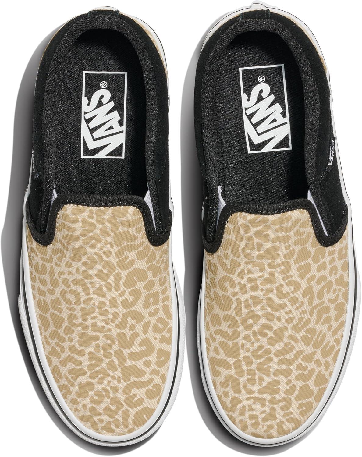 imageVans Kids Asher Low Top ShoeLeopard Black