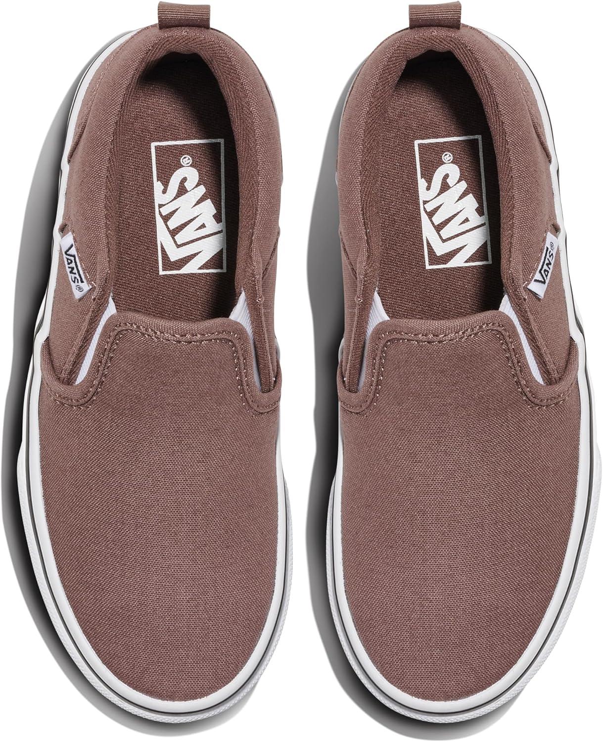 imageVans Kids Asher Slipon ShoeCanvas Deep Taupe