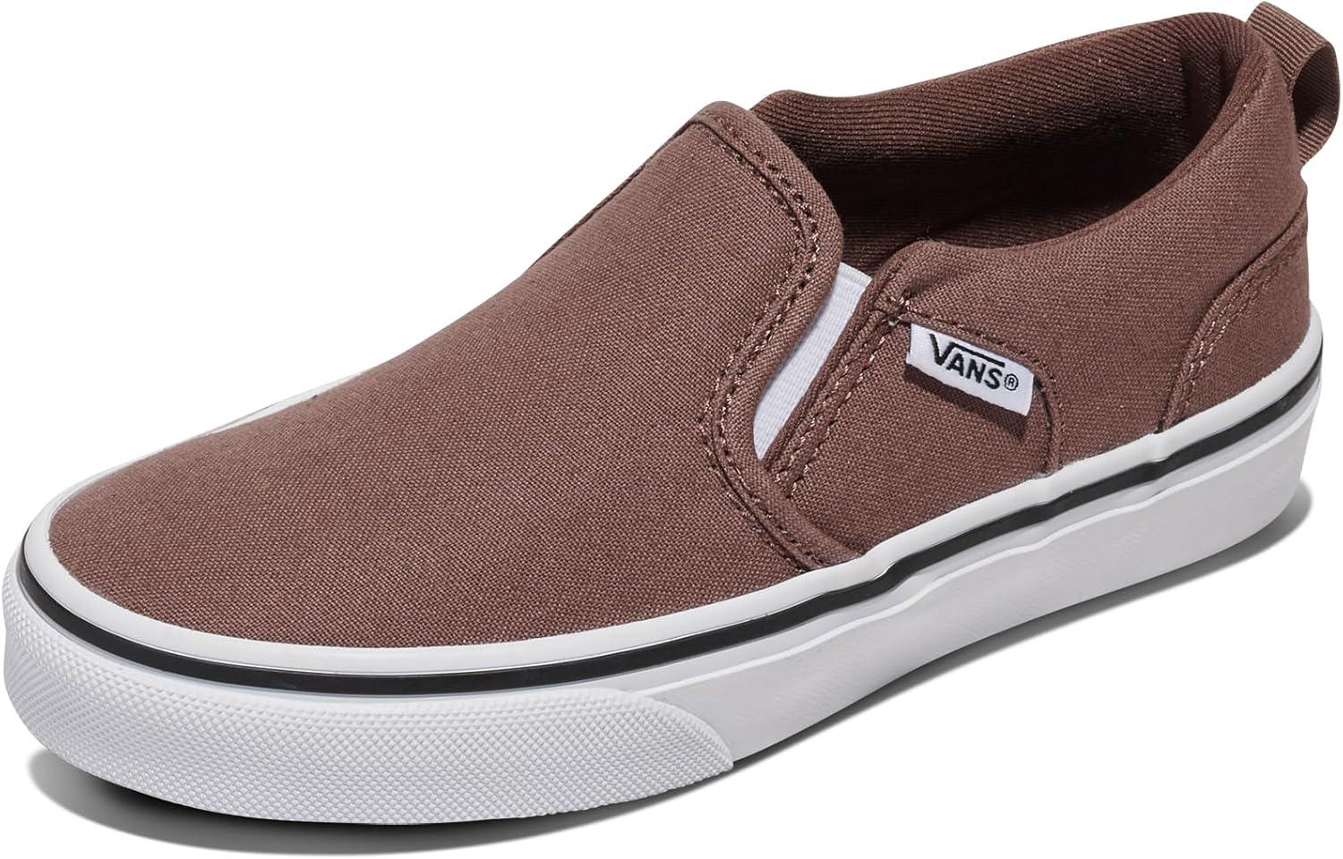 imageVans Kids Asher Slipon ShoeCanvas Deep Taupe