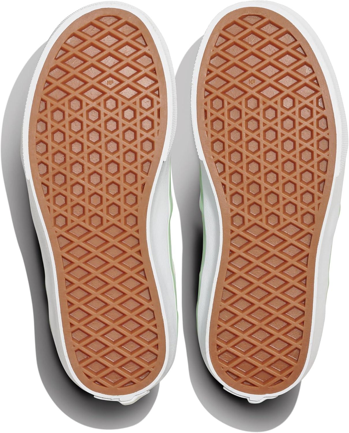 imageVans Kids Asher Slipon ShoeGrunge Wash Cacti Green