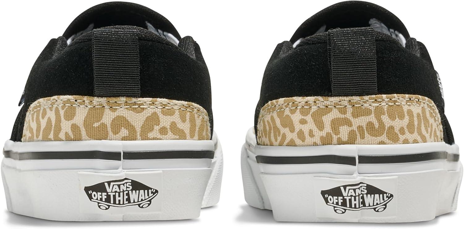 imageVans Kids Asher Slipon ShoeLeopard Black
