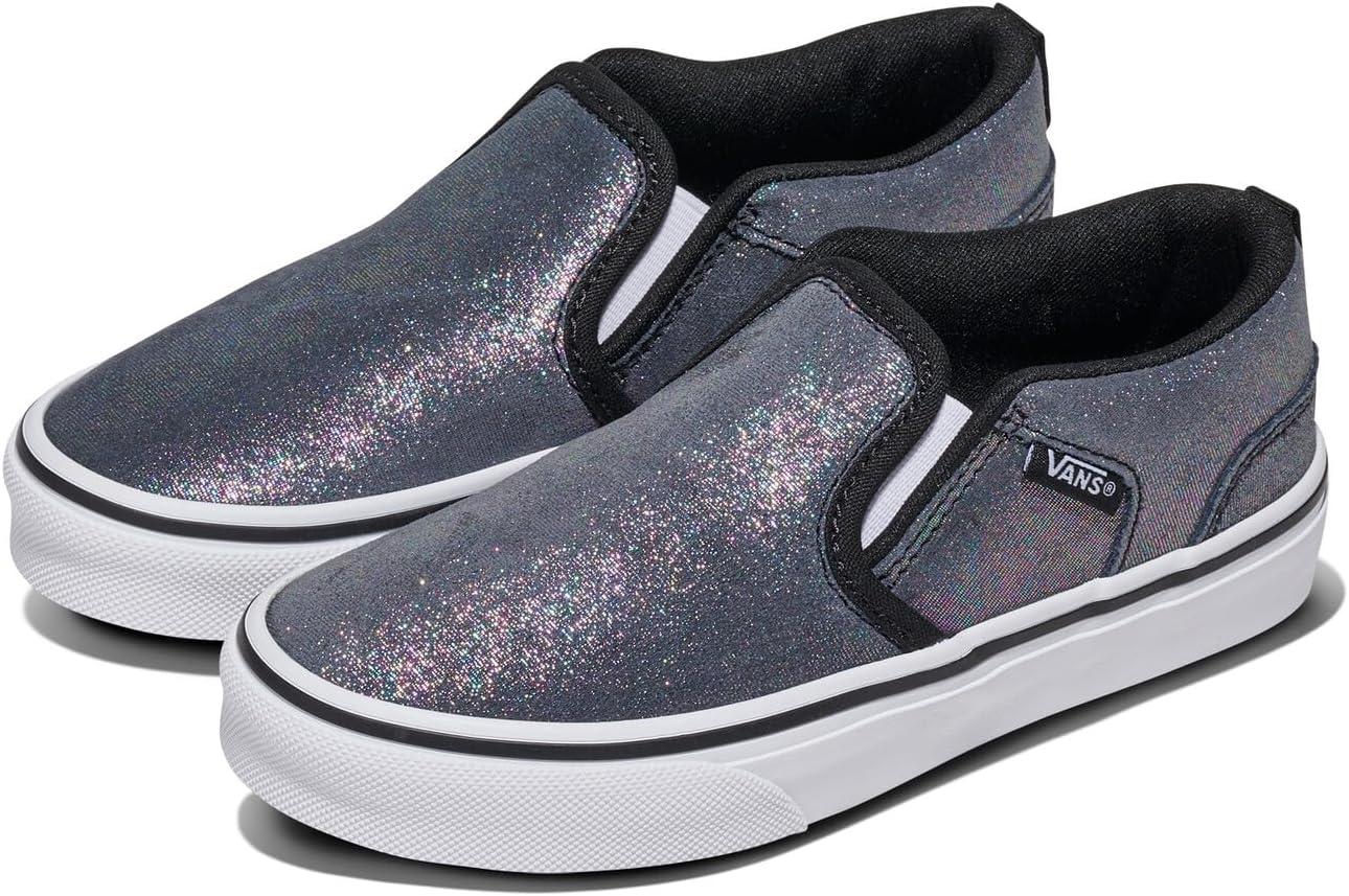 imageVans Kids Asher Slipon ShoeShimmer Black