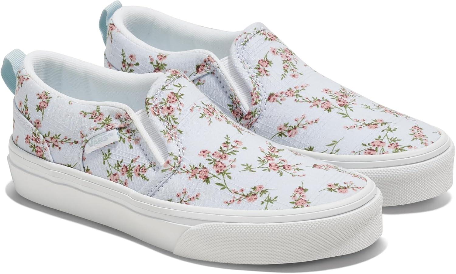 imageVans Kids Asher Slipon ShoeSweet Floral Dawn Mist