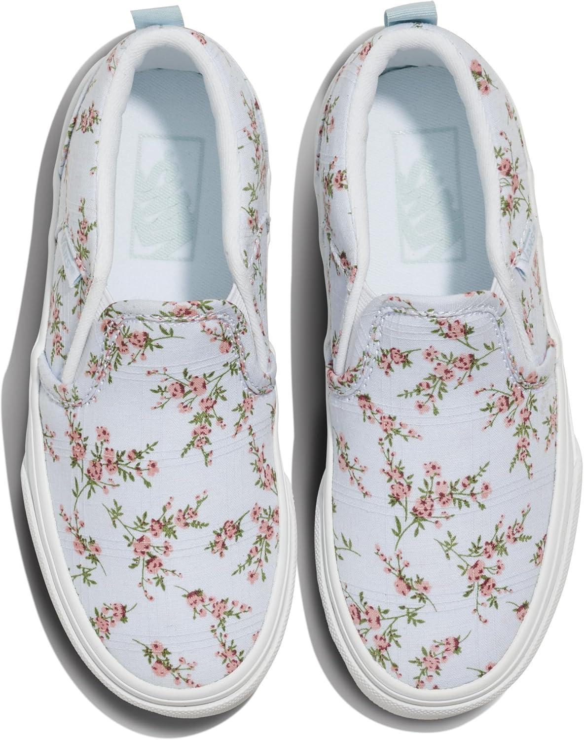 imageVans Kids Asher Slipon ShoeSweet Floral Dawn Mist