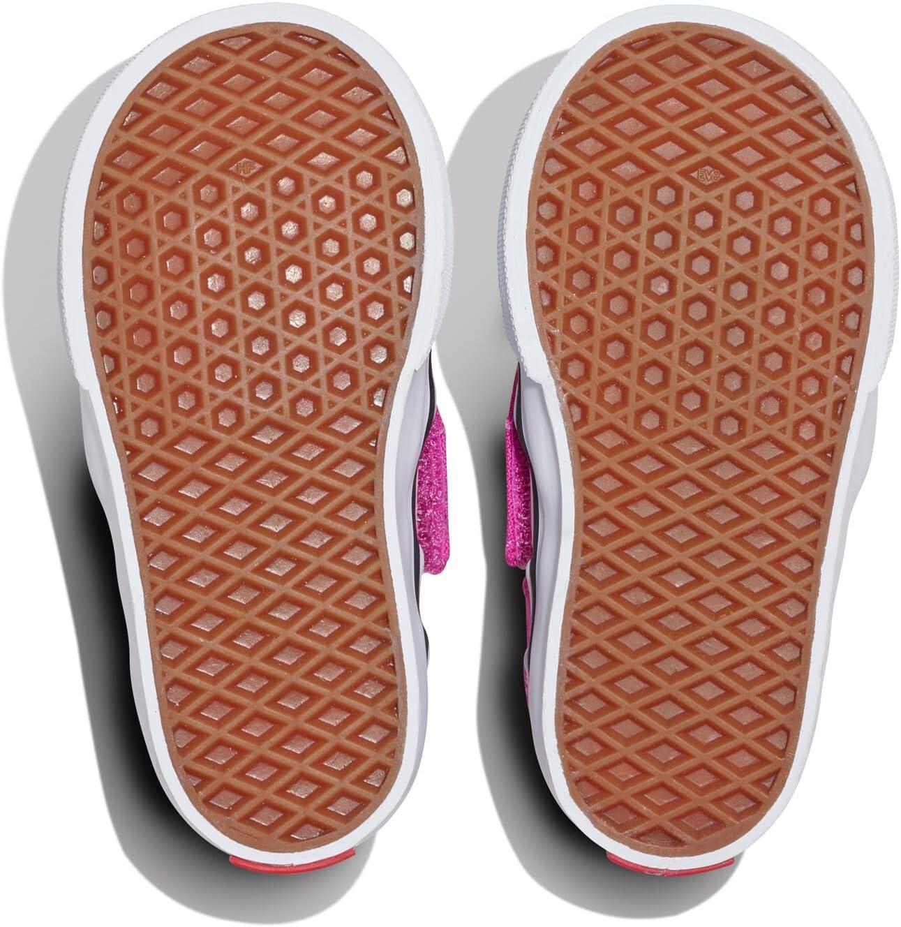 imageVans Kids Asher V Slipon ShoeCanvas Raspberry Rose
