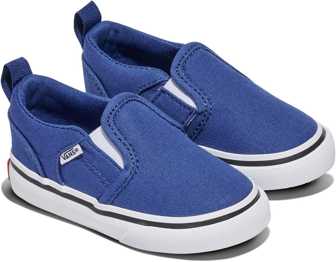 imageVans Kids Asher V Slipon ShoeCanvas True Navy
