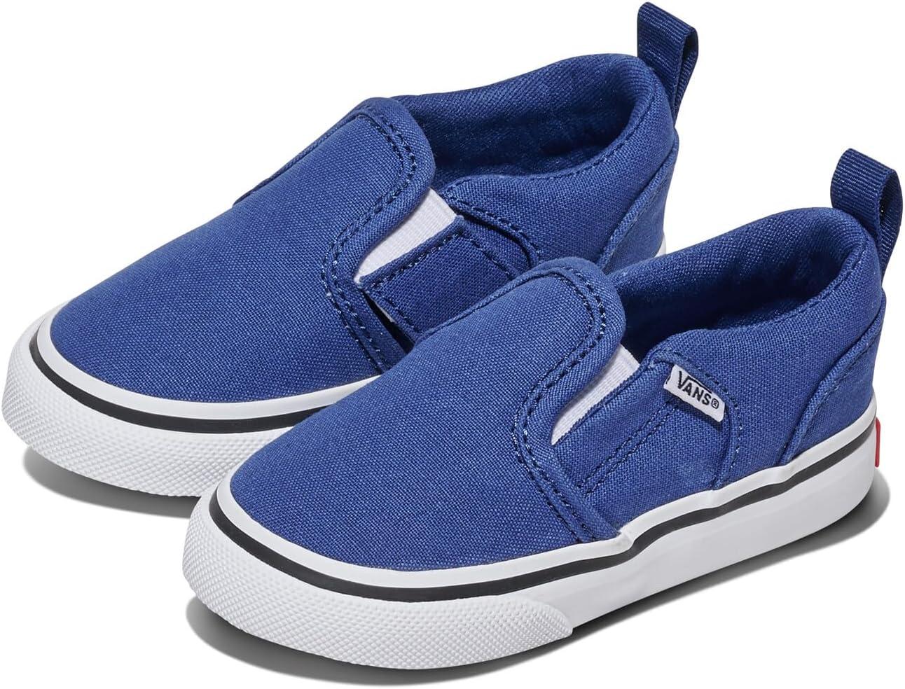 imageVans Kids Asher V Slipon ShoeCanvas True Navy
