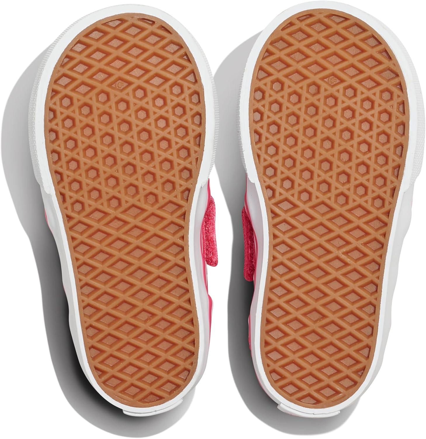 imageVans Kids Asher V Slipon ShoeGlitter Candied Pink