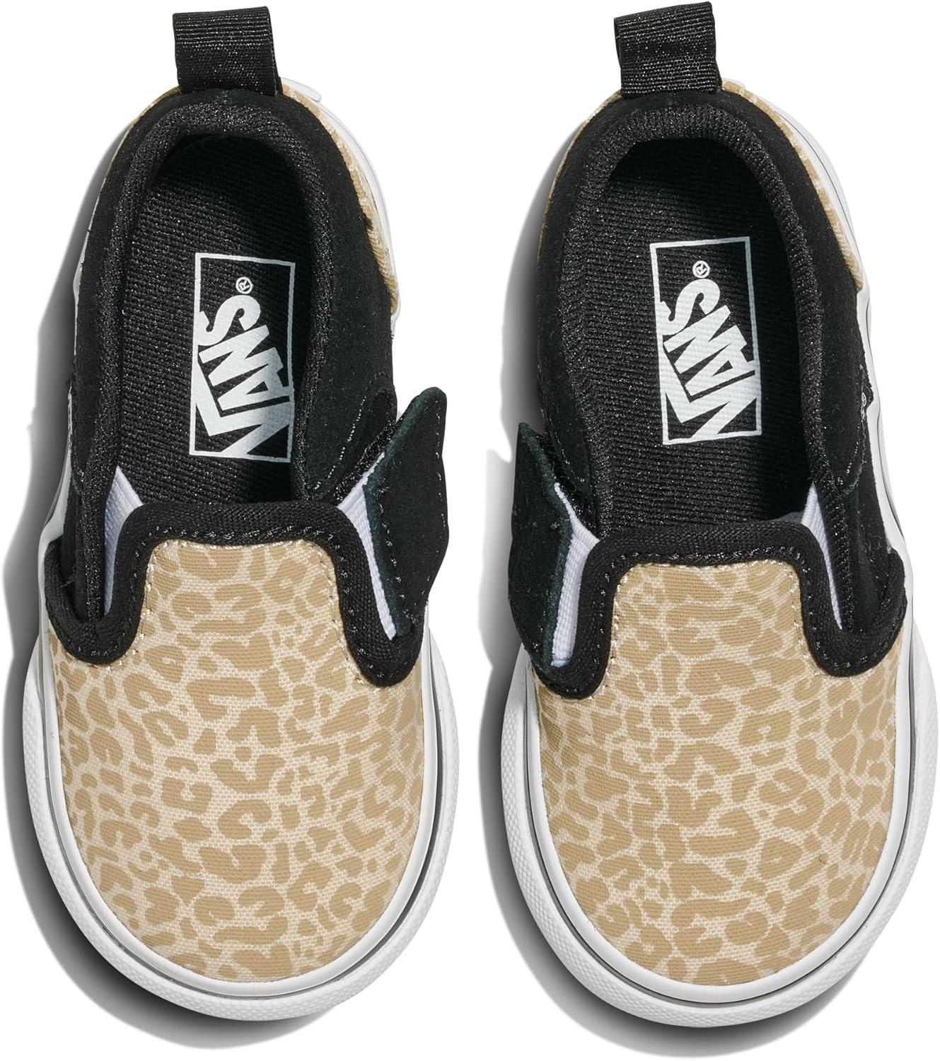 imageVans Kids Asher V Slipon ShoeLeopard Black