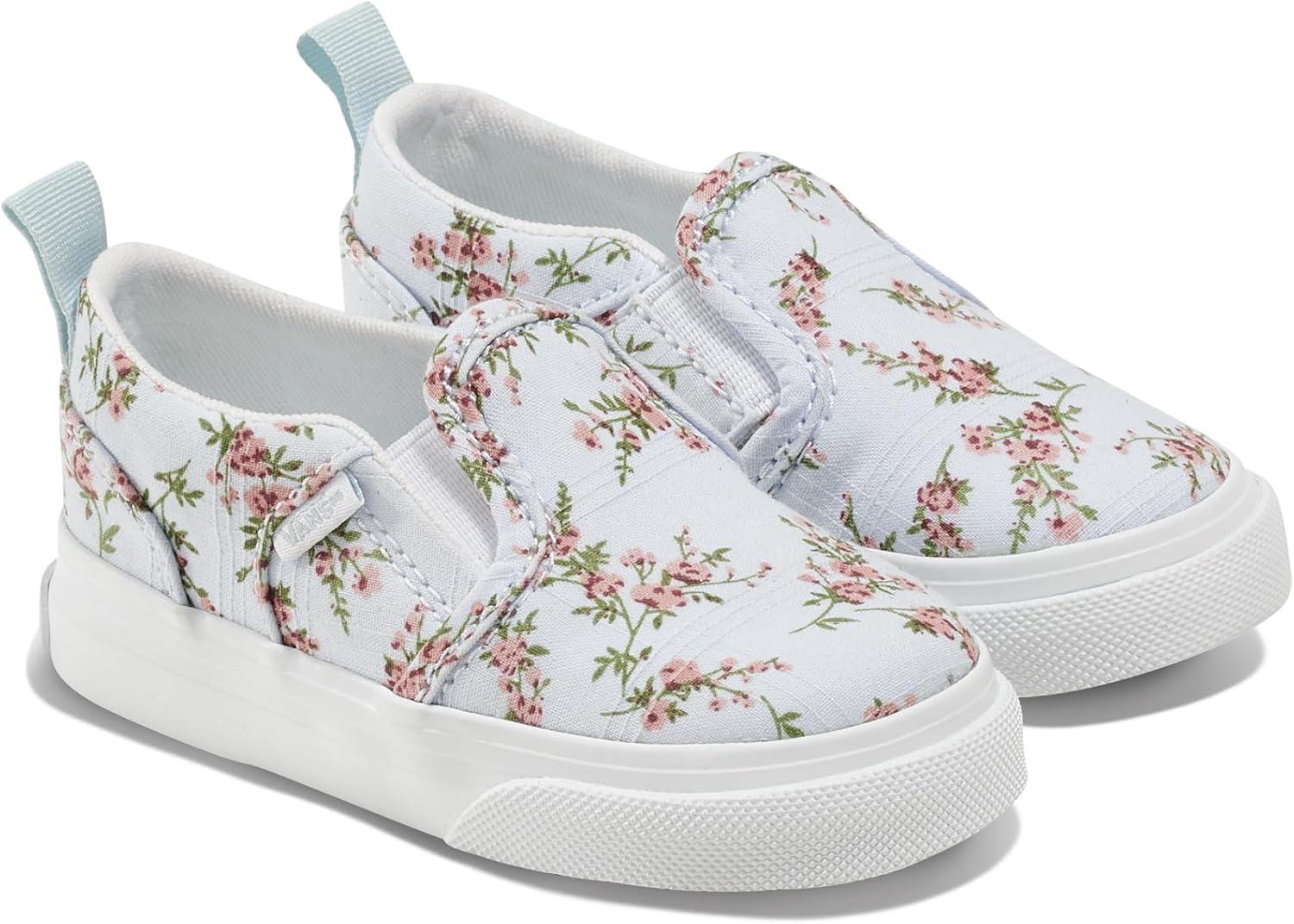 imageVans Kids Asher V Slipon ShoeSweet Floral Dawn Mist