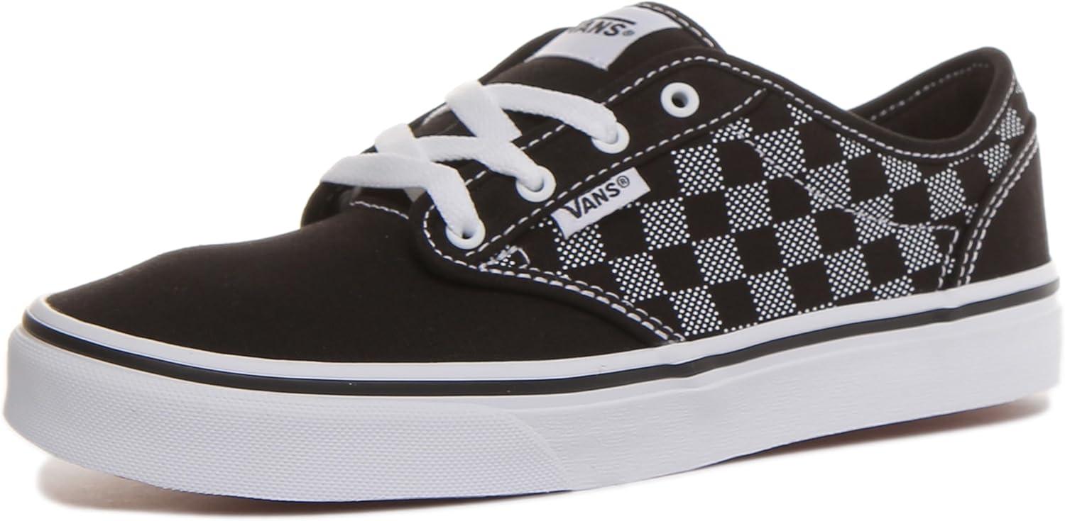 imageVans Kids Atwood SneakersChecker Dot Black White