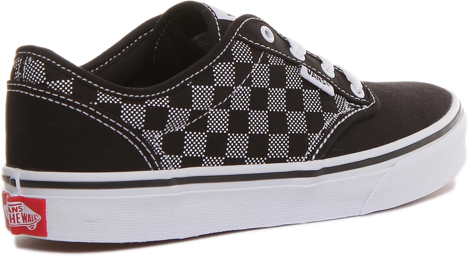 imageVans Kids Atwood SneakersChecker Dot Black White