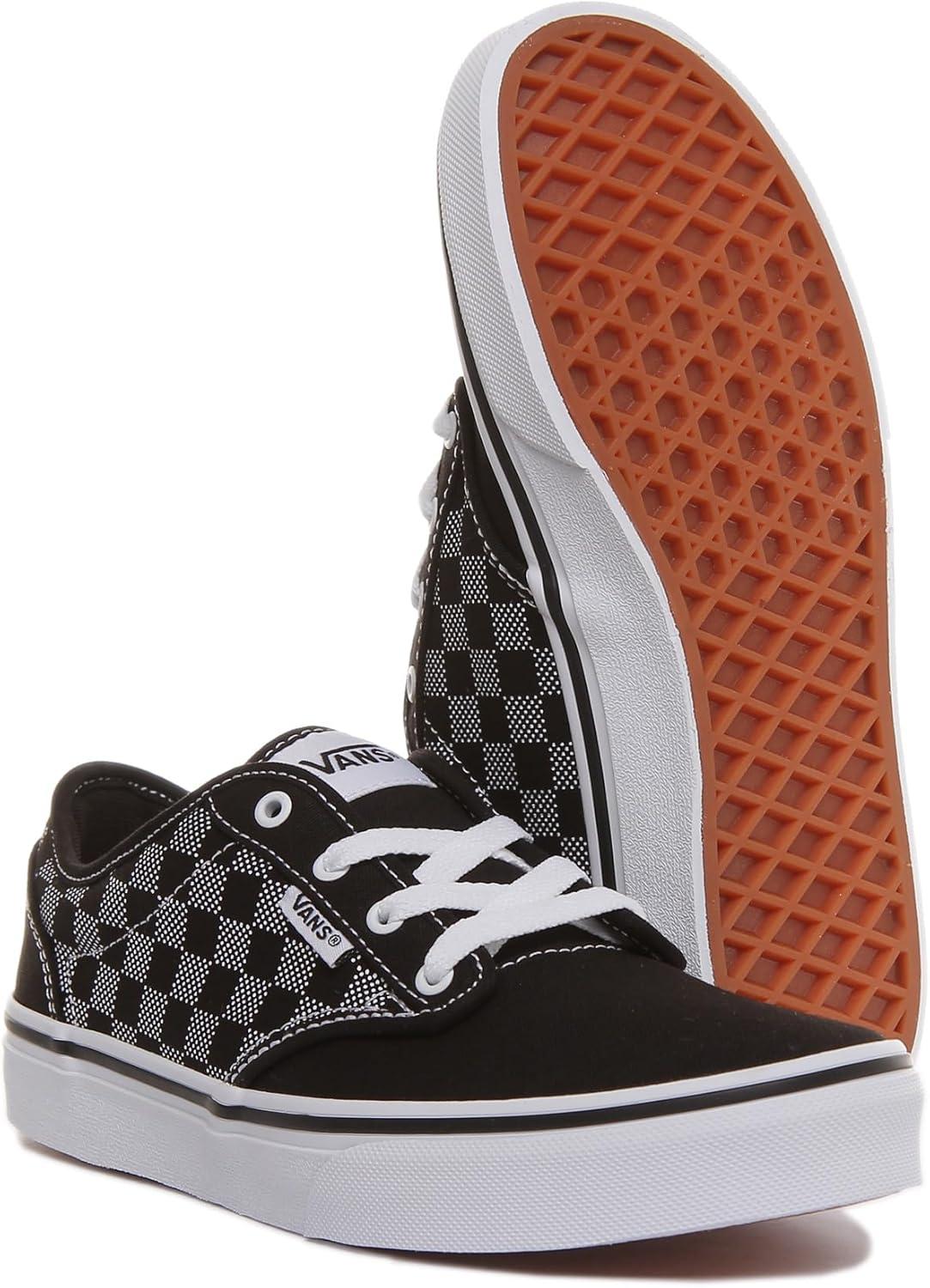 imageVans Kids Atwood SneakersChecker Dot Black White