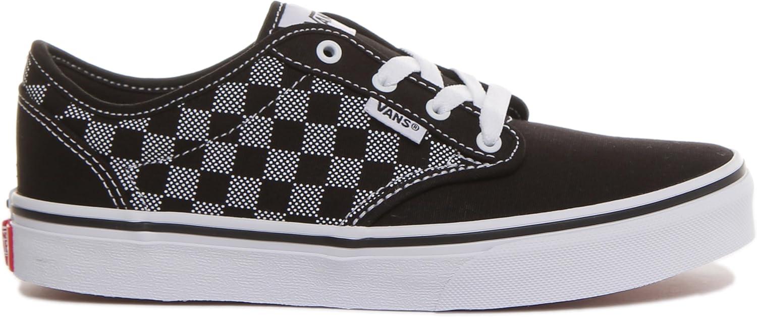 imageVans Kids Atwood SneakersChecker Dot Black White