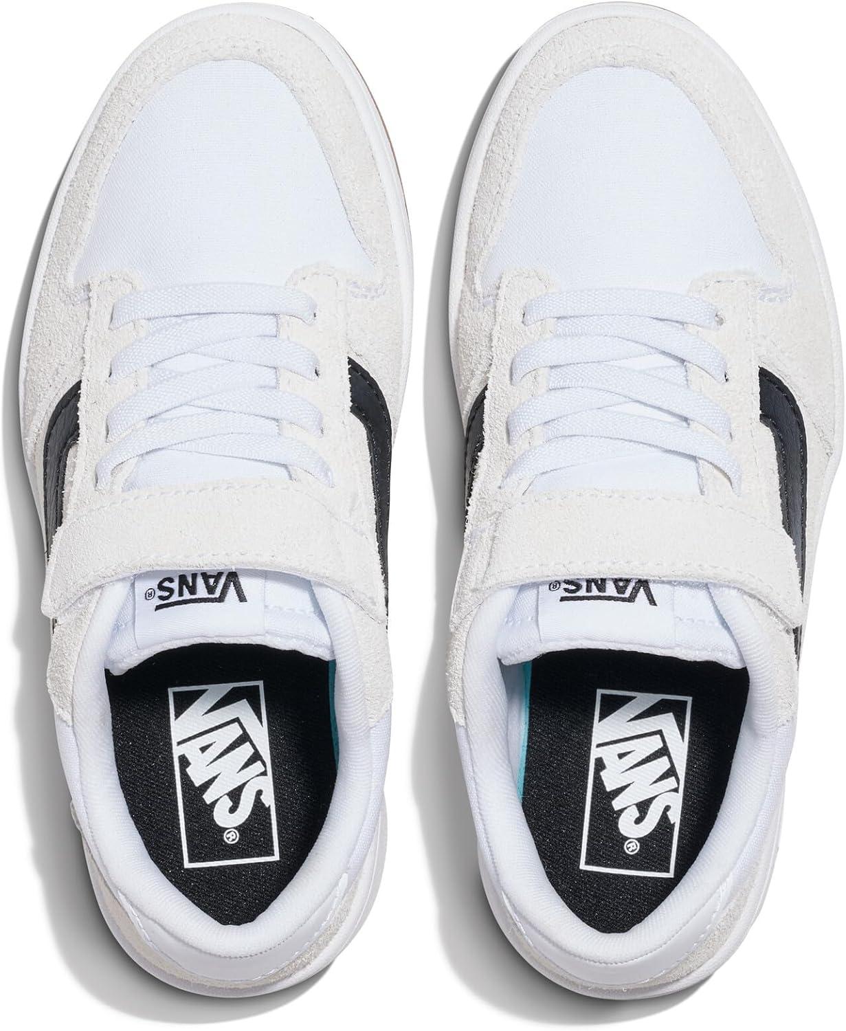 imageVans Kids Ryland Ls V ShoeSuedeCanvas WhiteBlack