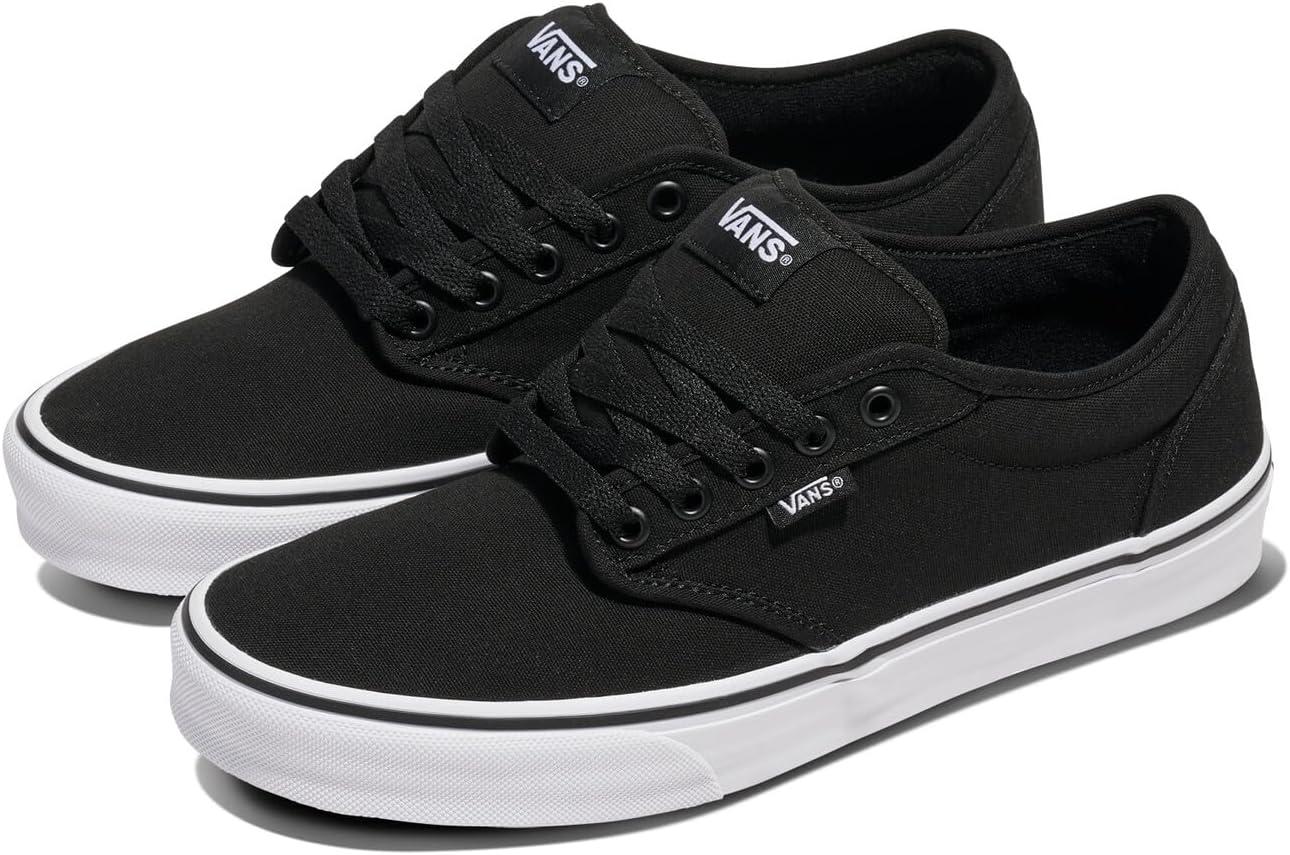 imageVans Mens Atwood SneakerCanvas BlackWhite