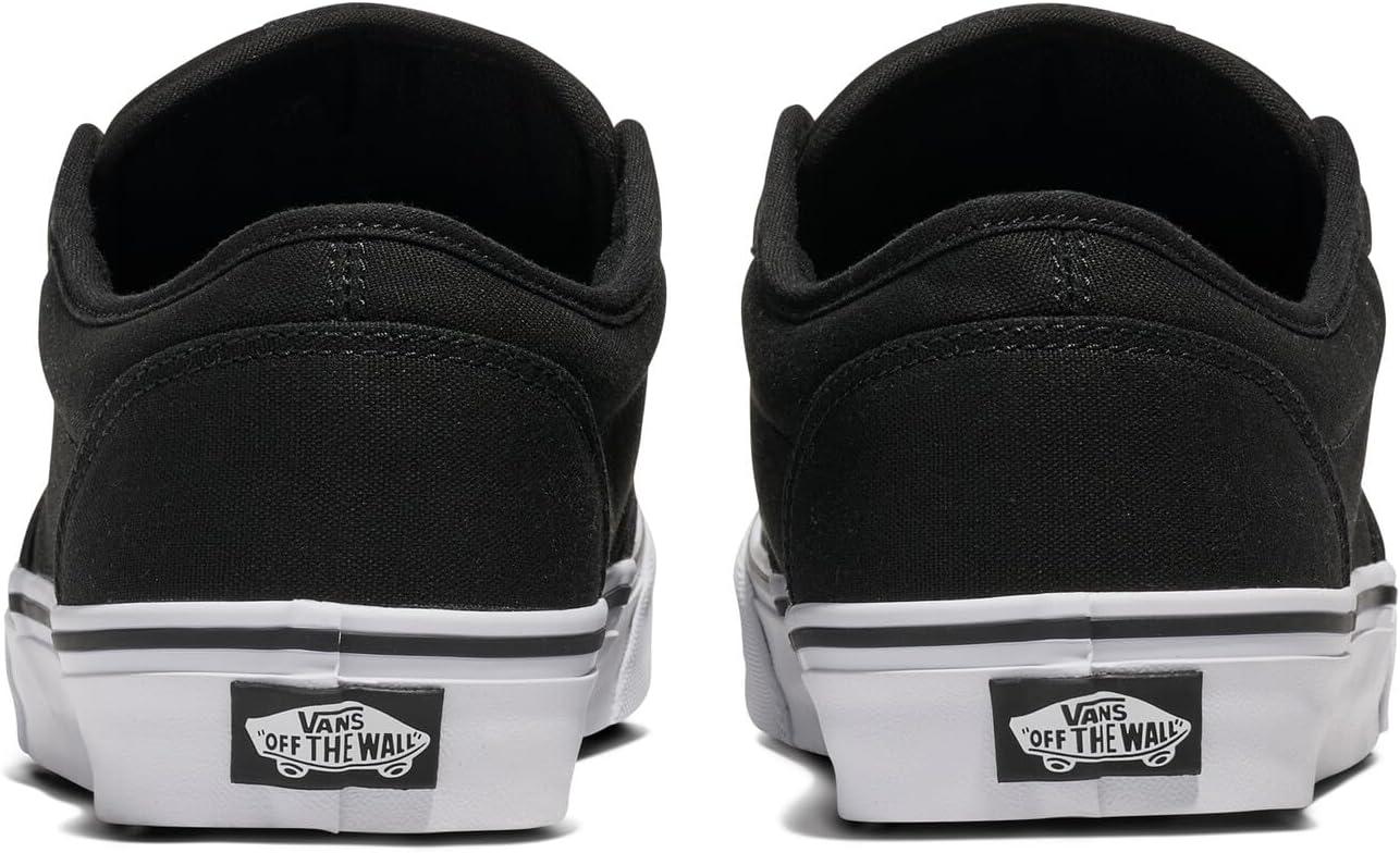 imageVans Mens Atwood SneakerCanvas BlackWhite