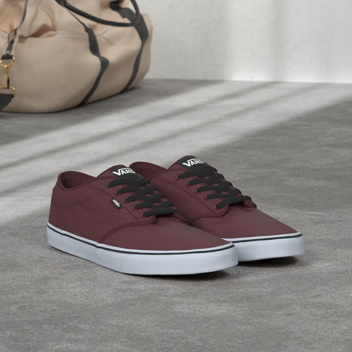 imageVans Mens Atwood SneakerCanvas OxbloodWhite