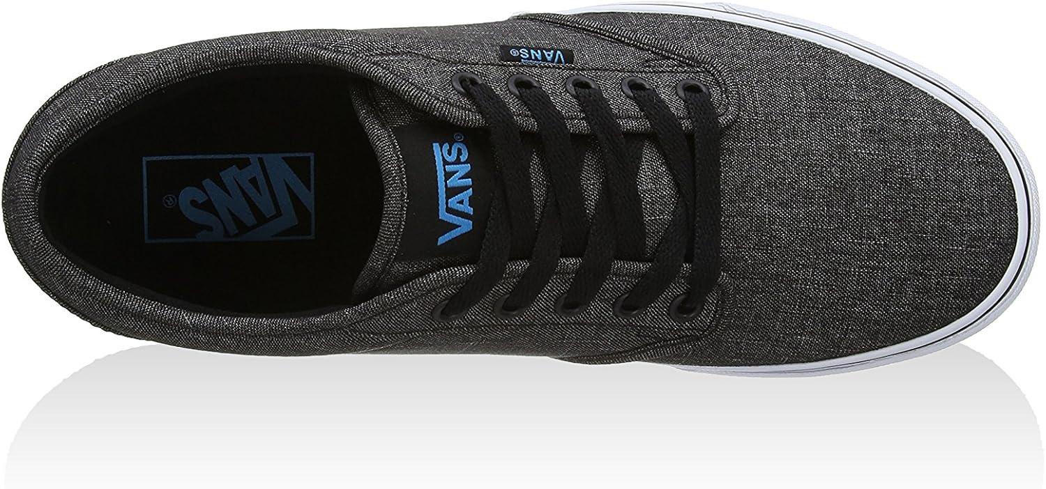 imageVans Mens Atwood SneakerGrey Black Hawaiian Ocean Textile
