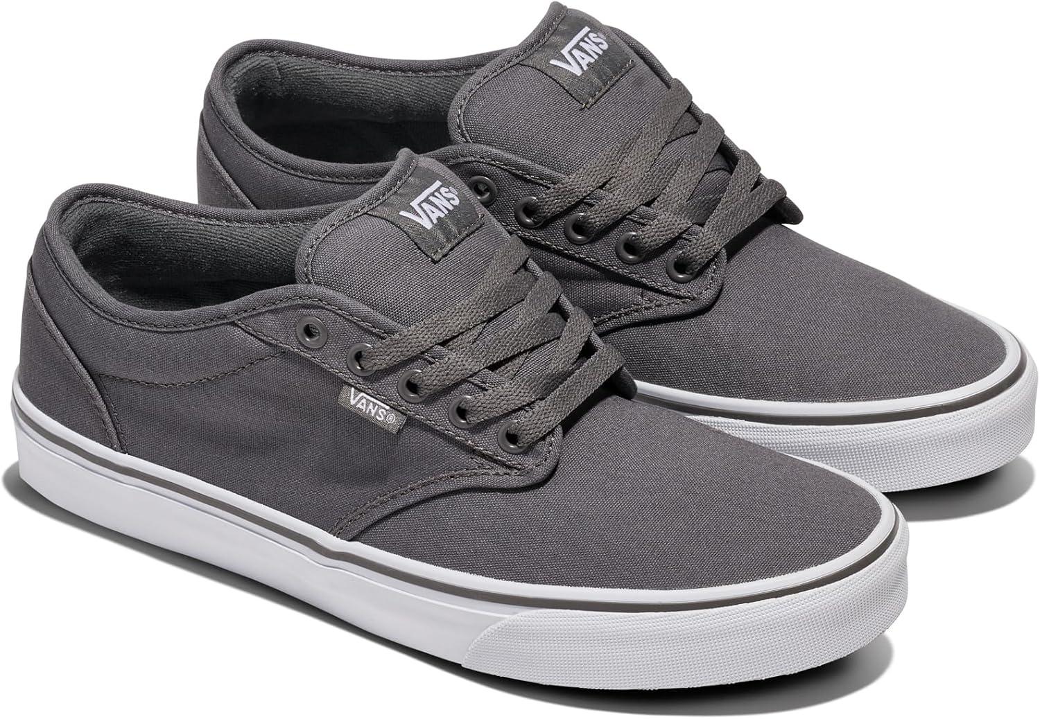 imageVans Mens Atwood SneakerPewterWhite