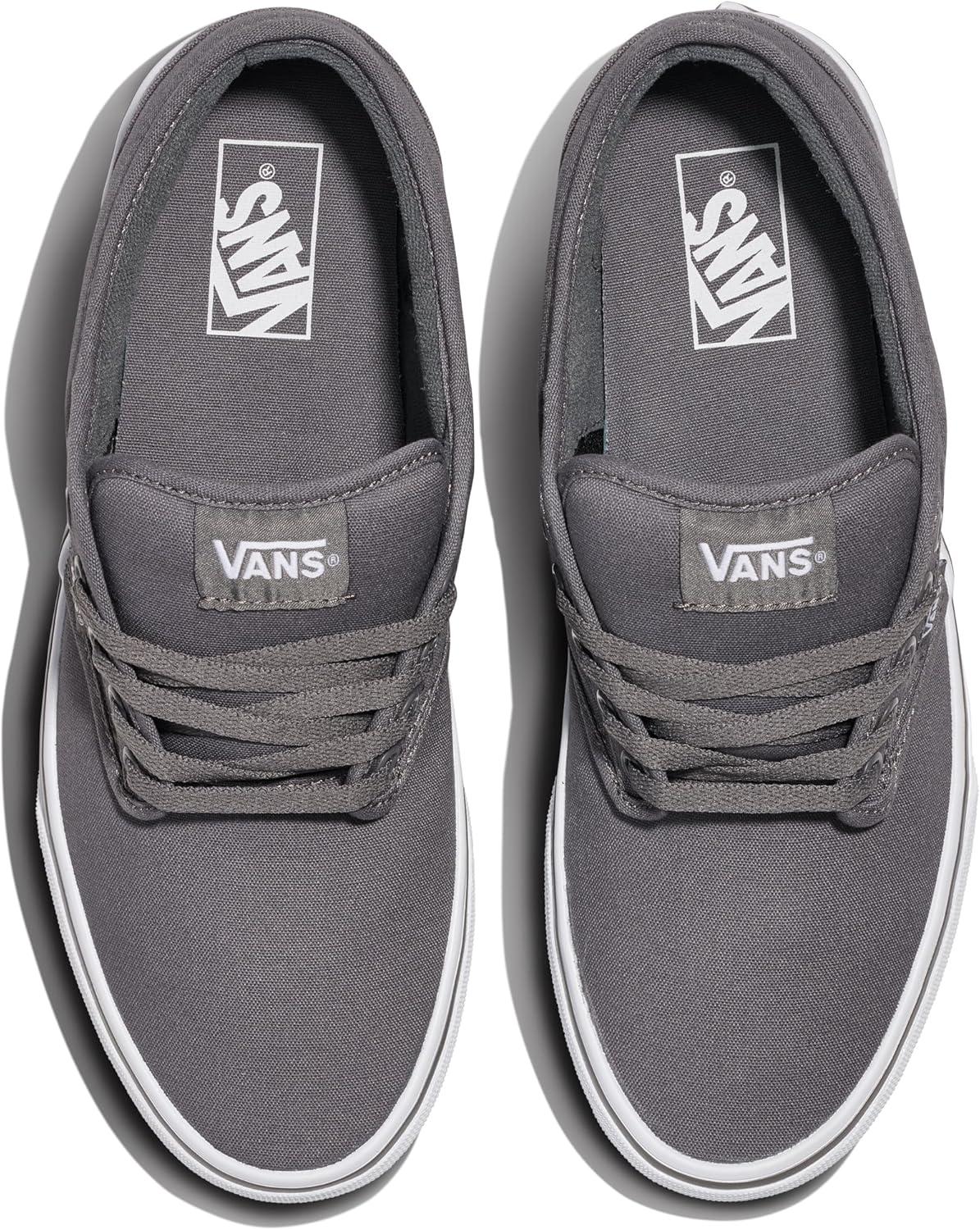 imageVans Mens Atwood SneakerPewterWhite