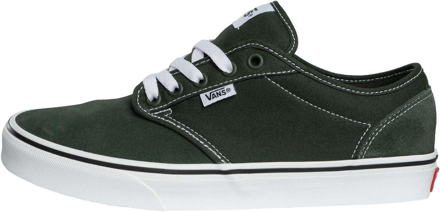 imageVans Mens Atwood SneakerSuedeCanvas Dried Kelp