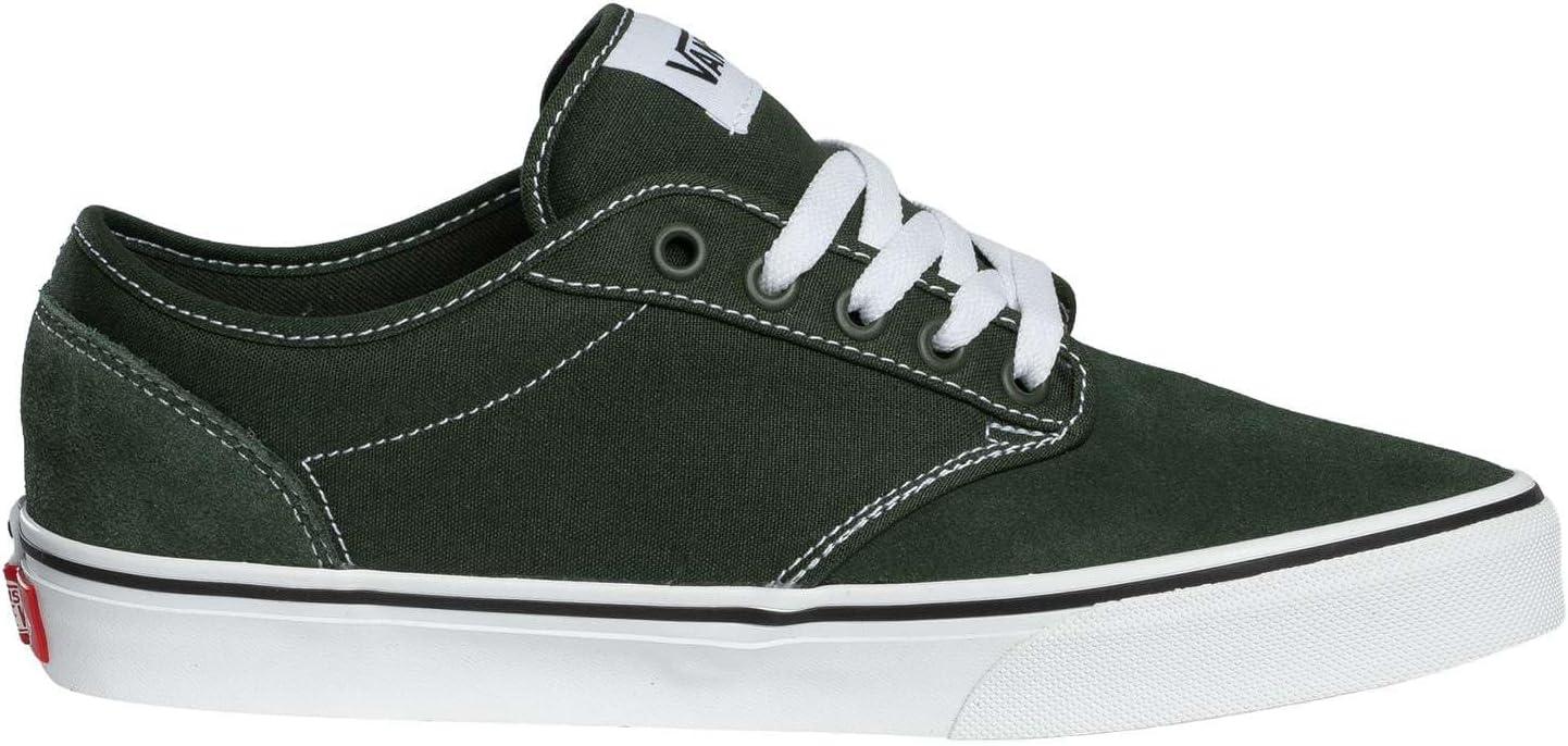 imageVans Mens Atwood SneakerSuedeCanvas Dried Kelp