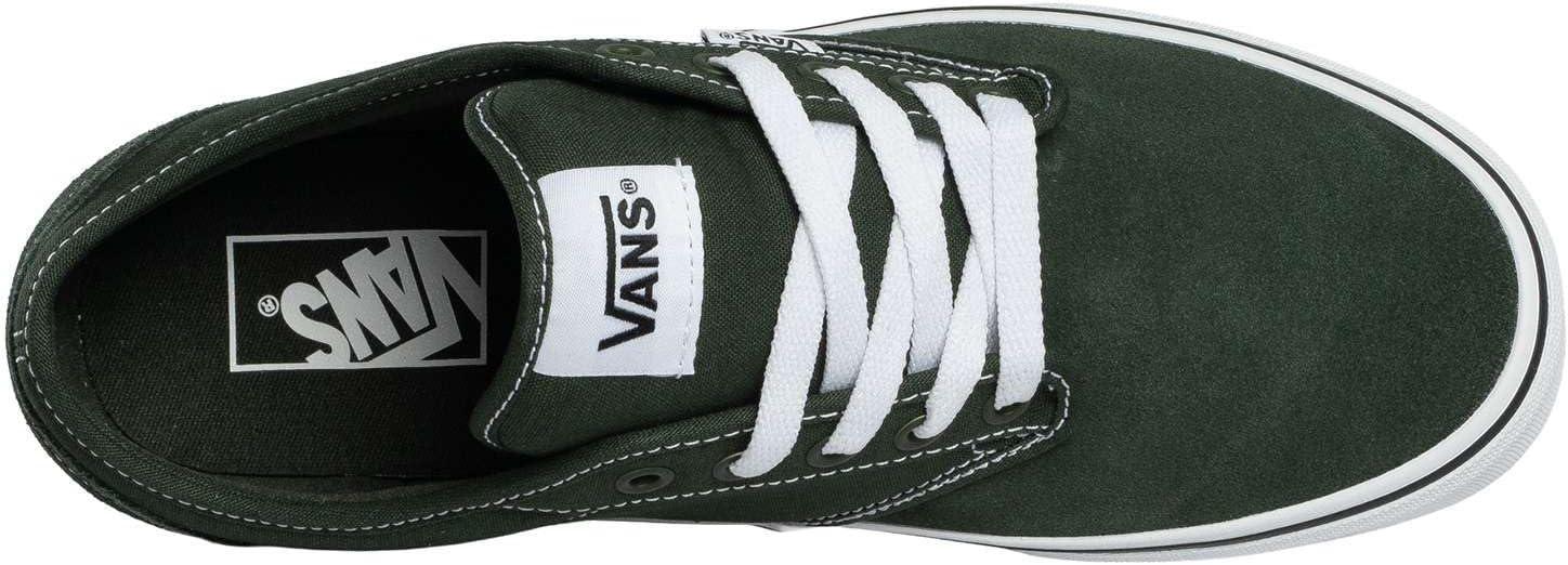 imageVans Mens Atwood SneakerSuedeCanvas Dried Kelp