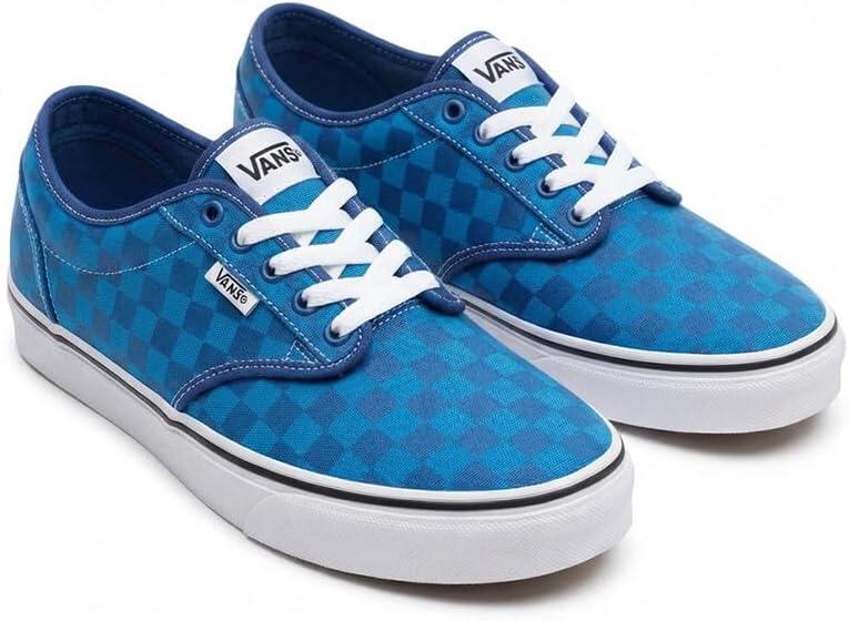 imageVans Mens Atwood SneakerTonal Check True Blue