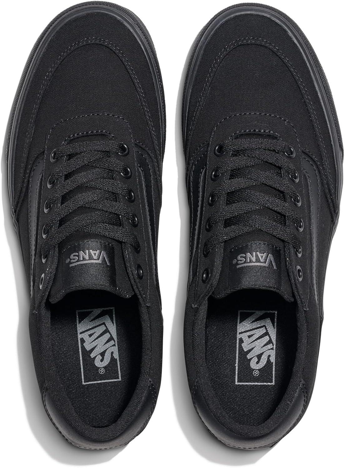 imageVans Mens Brooklyn LSCanvas BlackBlack