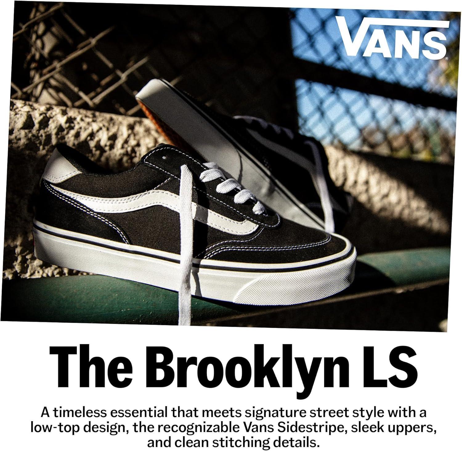 imageVans Mens Brooklyn LSChunky Lace Mono Asphalt