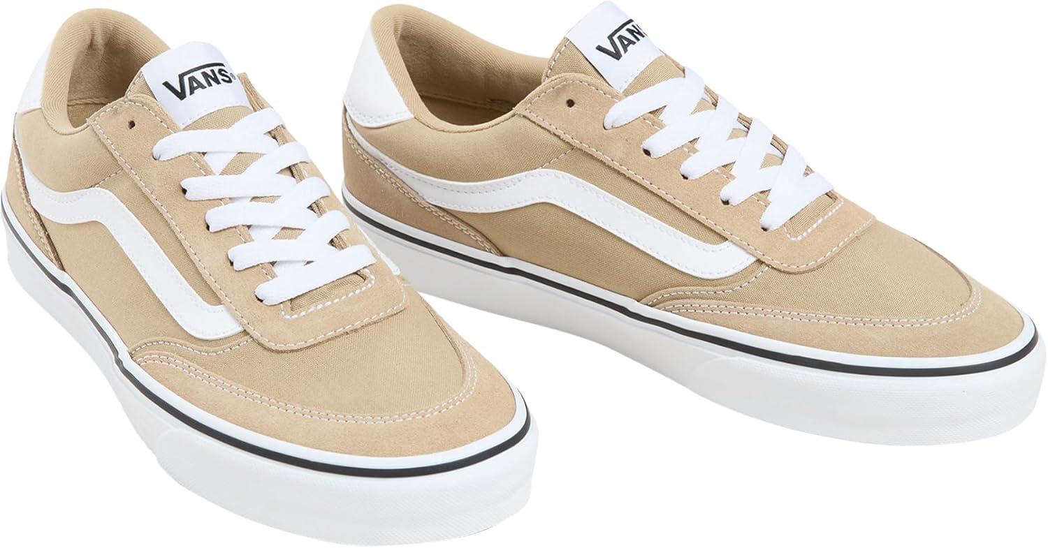 imageVans Mens Brooklyn LSSuede Canvas Beige Incense