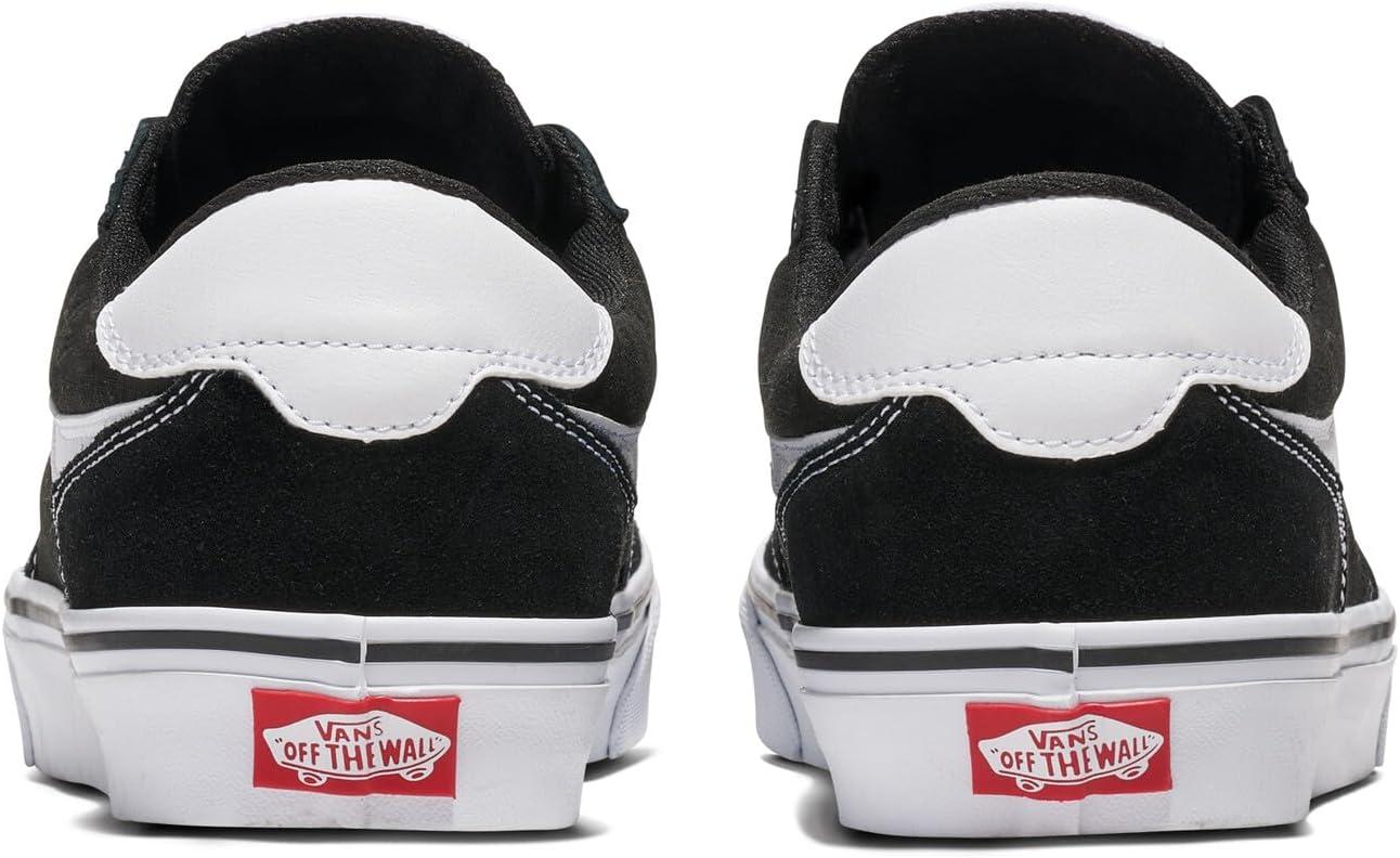 imageVans Mens Brooklyn LSSuedeCanvas BlackWhite