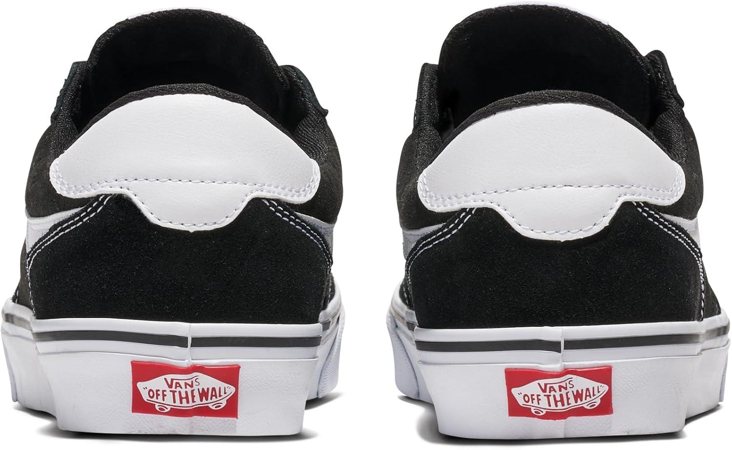 imageVans Mens Brooklyn LSSuedeCanvas BlackWhite