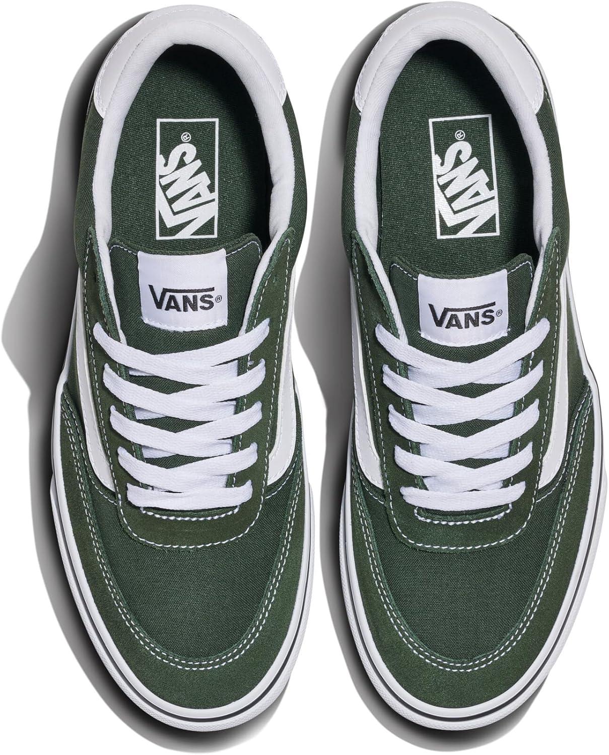 imageVans Mens Brooklyn LSSuedeCanvas Dried Kelp