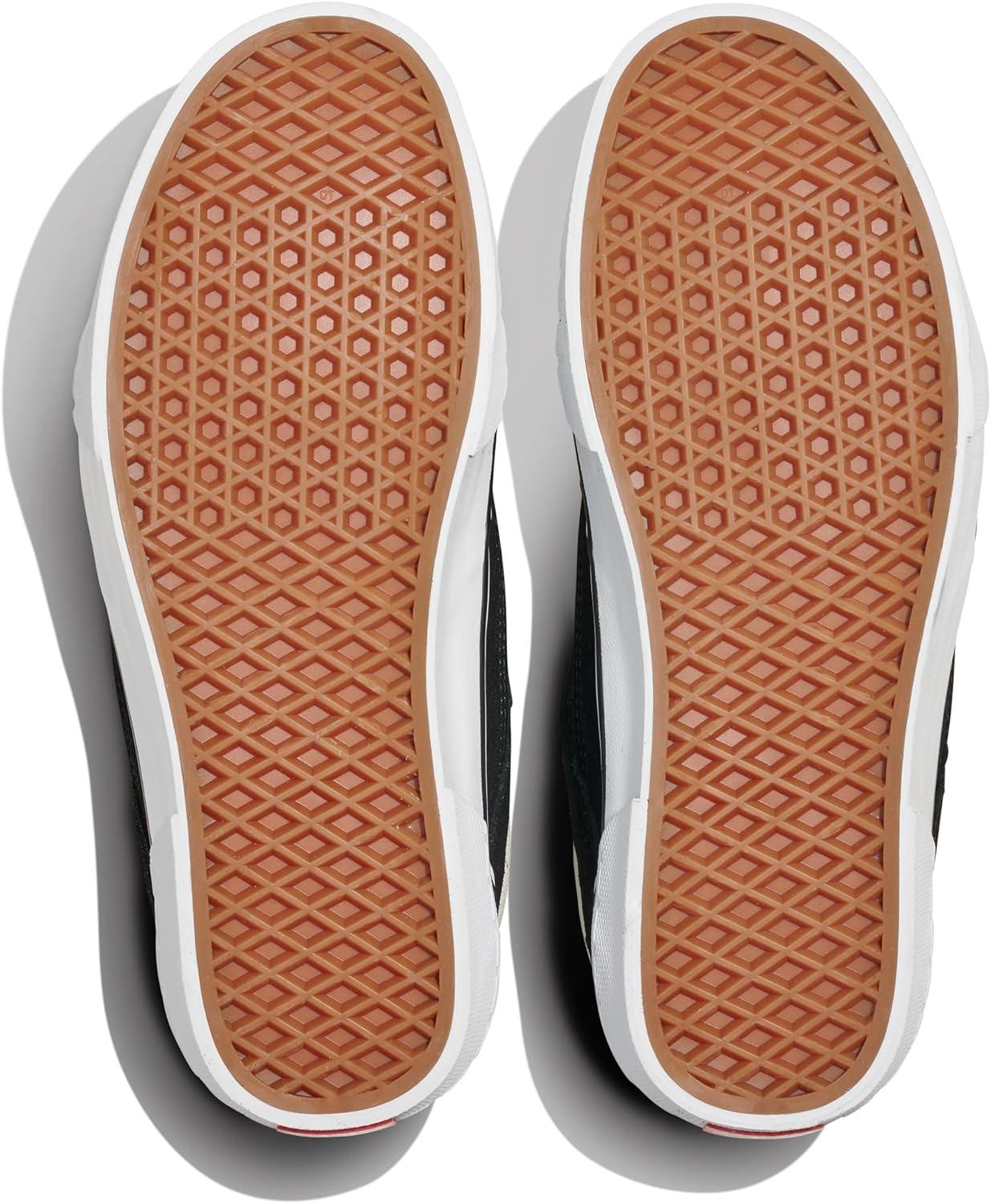 imageVans Mens Chukka Push ShoesChunky Check Lace BlackWhiteYellow