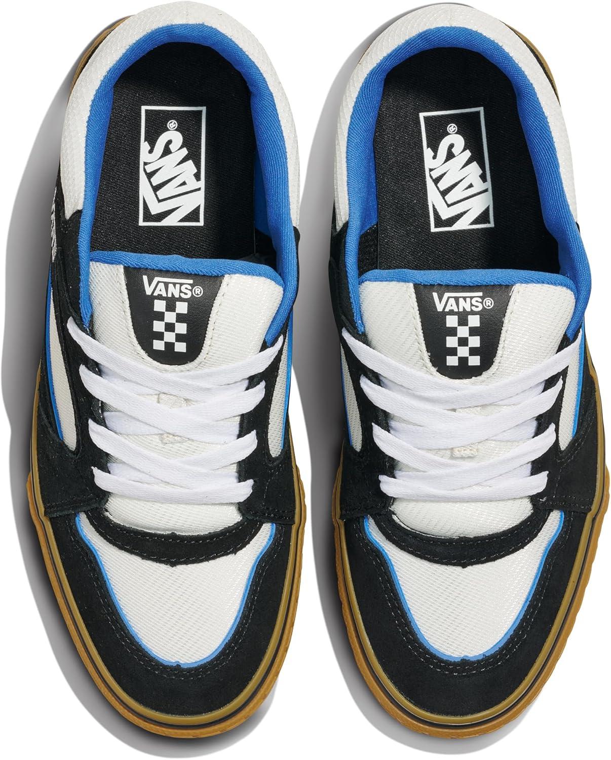 imageVans Mens Chukka Push ShoesGum BlackWhite Mesh