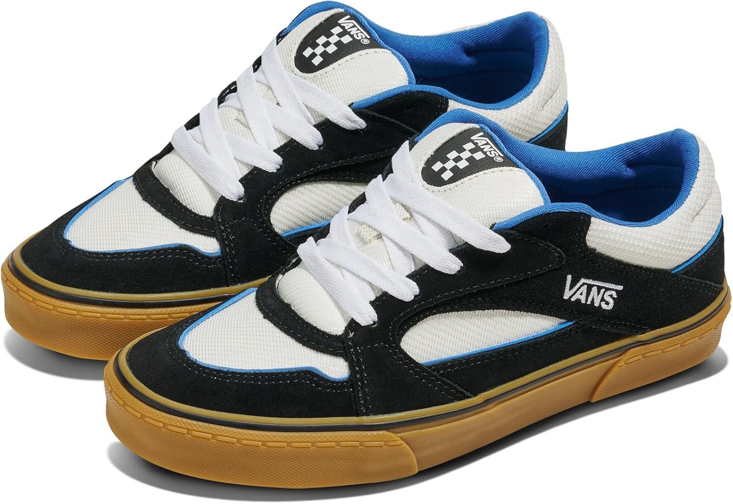 imageVans Mens Chukka Push ShoesGum BlackWhite Mesh