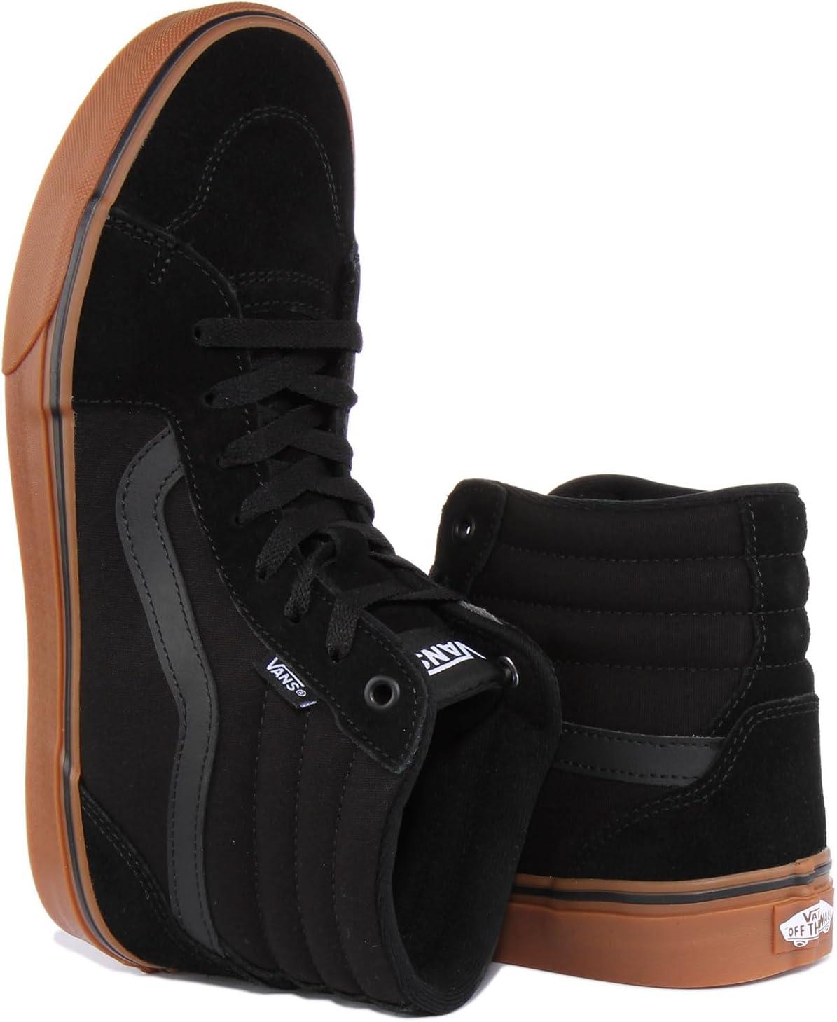 imageVans Mens Range EXP ShoeSuede Canvas Black Gum