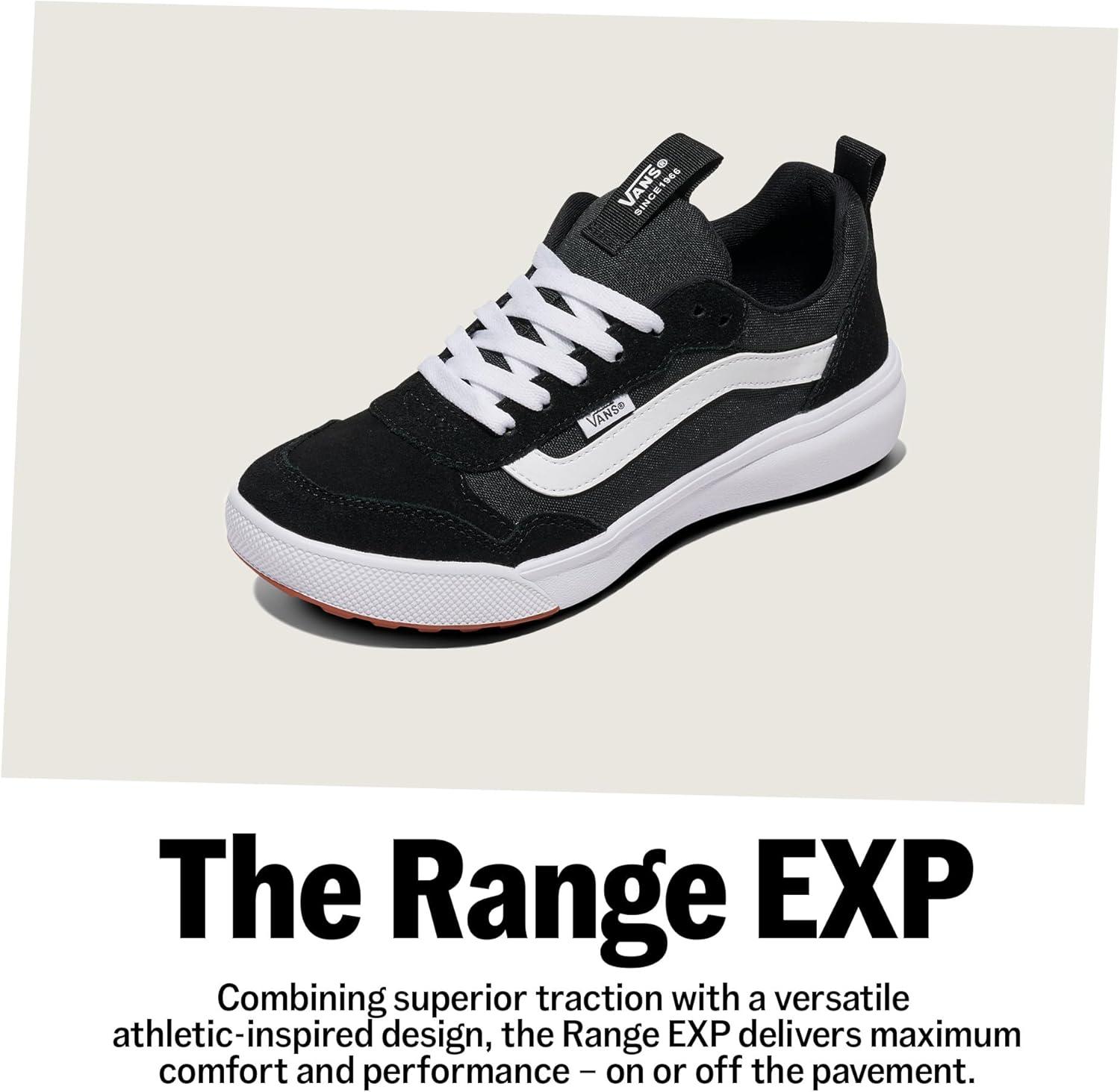 imageVans Mens Range EXP ShoeSuedeCanvas Frost GrayBlack