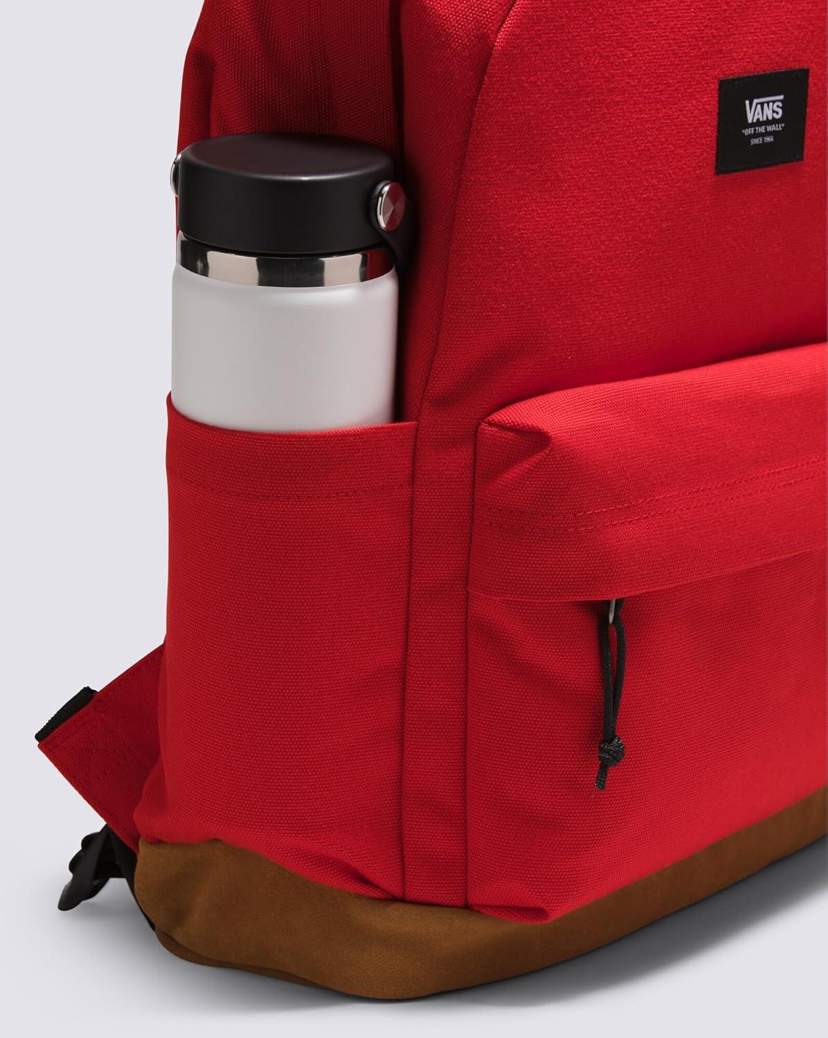 imageVans Old Skool Sport Backpack Unisex Everyday Laptop Bag 15 Computer Sleeve Front PocketStormy WeatherOne SizeRacing RedAntelope