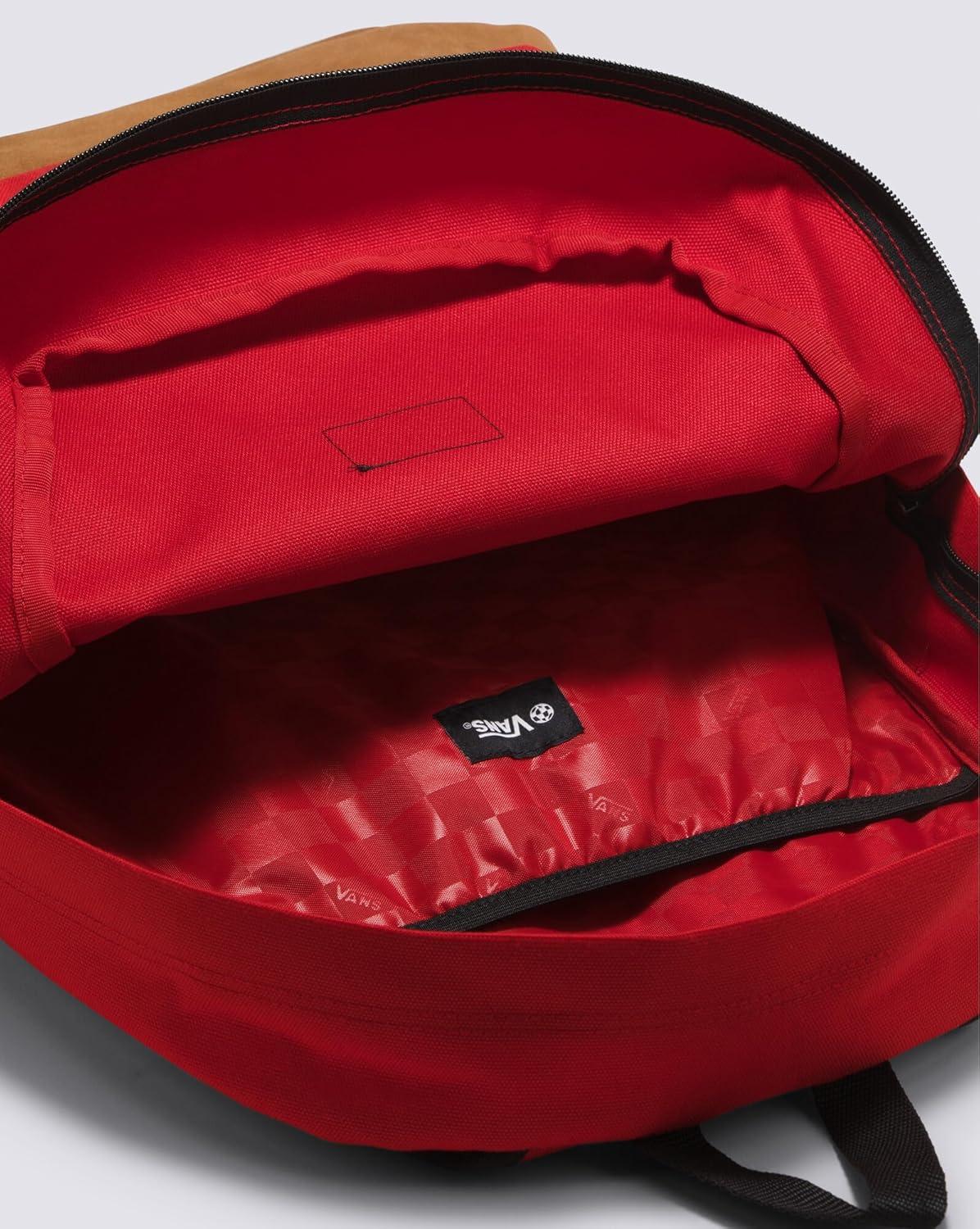 imageVans Old Skool Sport Backpack Unisex Everyday Laptop Bag 15 Computer Sleeve Front PocketStormy WeatherOne SizeRacing RedAntelope
