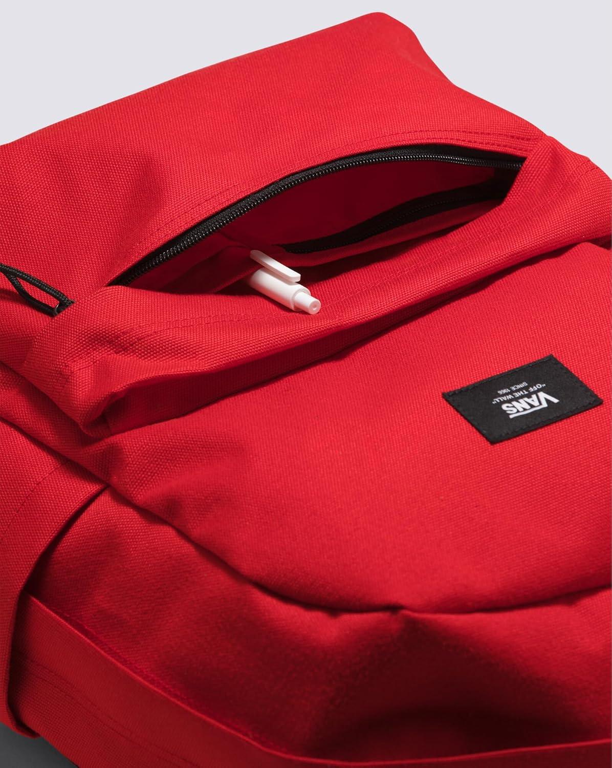 imageVans Old Skool Sport Backpack Unisex Everyday Laptop Bag 15 Computer Sleeve Front PocketStormy WeatherOne SizeRacing RedAntelope